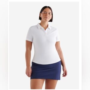 Like New Roots Renew Short Sleeve Polo - XL - White